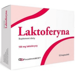 PHARMABEST Laktoferyna 15 kaps.