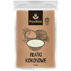 PUREREIN Płatki kokosowe 220g PUREREIN Płatki kokosowe 220g