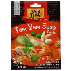 REAL THAI Pasta Tom Yum Soup 50g REAL THAI Pasta Tom Yum Soup 50g