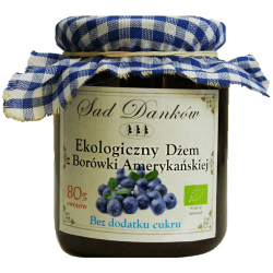 SAD DANKÓW Borówka amerykańska 80% BIO 260g SAD DANKÓW Borówka amerykańska 80% BIO 260g