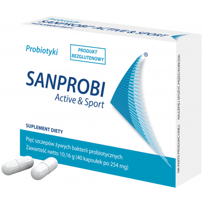 SANPROBI Active & Sport 40 kaps.