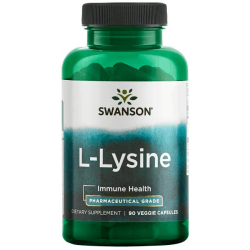 SWANSON AjiPure L-Lysine 500mg 90 kaps.
