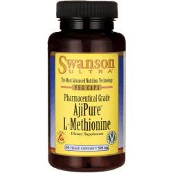 SWANSON AjiPure L-Methionine 60 kaps. SWANSON AjiPure L-Methionine 60 kaps.