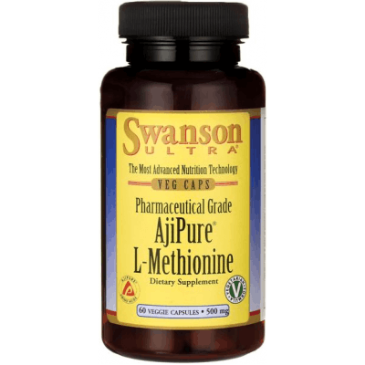 SWANSON AjiPure L-Methionine 60 kaps.