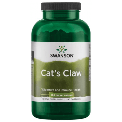 SWANSON Cat's Claw 500mg 250 kaps SWANSON Cat's Claw 500mg 250 kaps