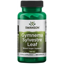 SWANSON Gymnema Sylvestre 400mg 100 kaps. SWANSON Gymnema Sylvestre 400mg 100 kaps.