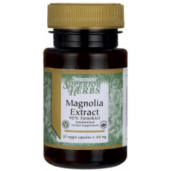 SWANSON Magnolia Extract 200mg 30 kaps. SWANSON Magnolia Extract 200mg 30 kaps.