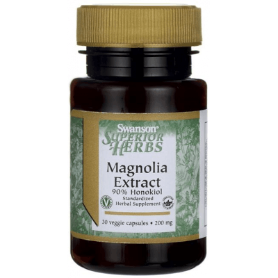 SWANSON Magnolia Extract 200mg 30 kaps.