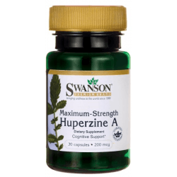 SWANSON Maximum - Strength Huperzine A 200mcg 30 kaps.