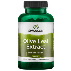 SWANSON Olive Leaf Extract 500mg 120 kaps. SWANSON Olive Leaf Extract 500mg 120 kaps.