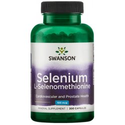 SWANSON Selenium 100mcg 300 kaps. SWANSON Selenium 100mcg 300 kaps.