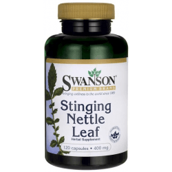 SWANSON Stinging Nettle Leaf 400mg 120 kaps. SWANSON Stinging Nettle Leaf 400mg 120 kaps.