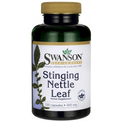 SWANSON Stinging Nettle Leaf 400mg 120 kaps.