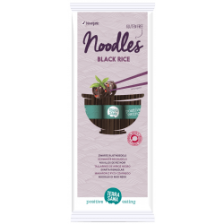 TERRASANA Makaron z ryżu czarnego BIO bezglutenowy 250g