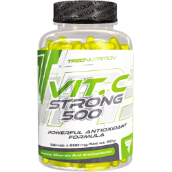 TREC Vit. C Strong 500 100 kaps. TREC Vit. C Strong 500 100 kaps.