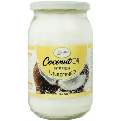 VIVIO Olej kokosowy nierafinowany 900ml VIVIO Olej kokosowy nierafinowany 900ml