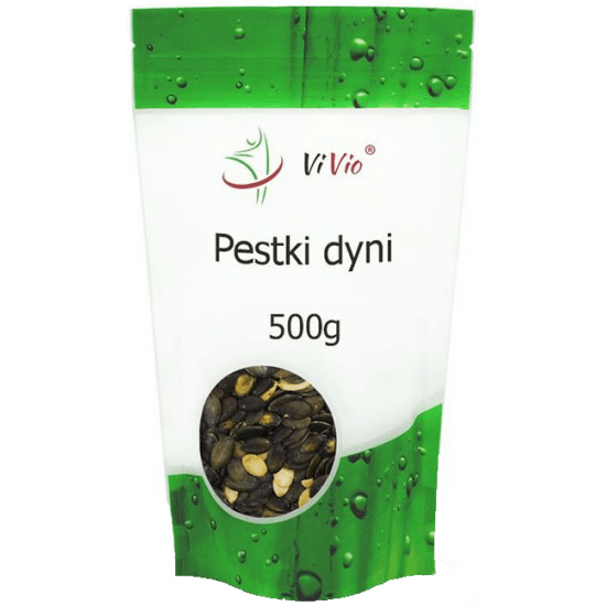 VIVIO Pestki dyni łuskane 500g VIVIO Pestki dyni łuskane 500g